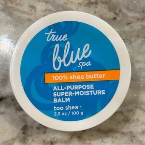 Bath Body Works True Blue Spa Super Moisture Balm Too Shea
